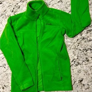 Like green Columbia jacket (zip up)